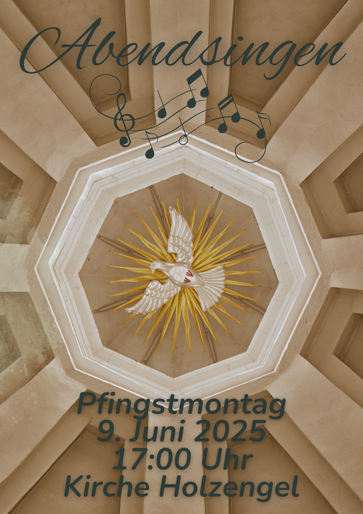 Abendsingen Holzengel Pfingstmontag